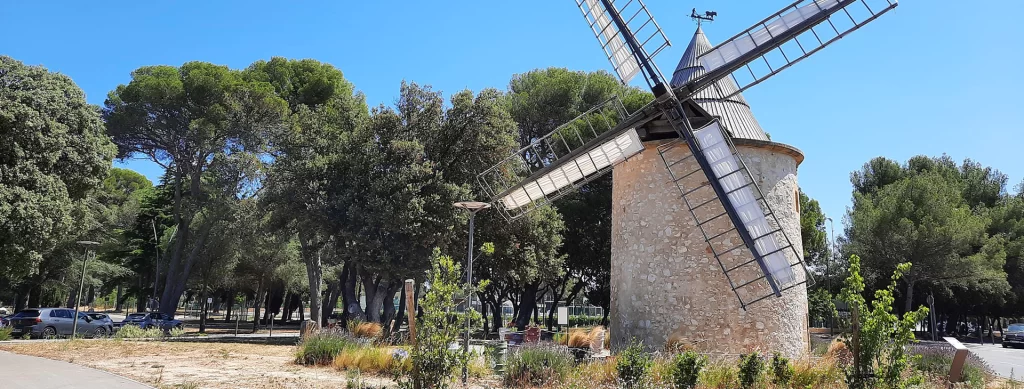 Idées de sorties à Aix-en-Provence durant l'hiver - le moulin de Lambesc
