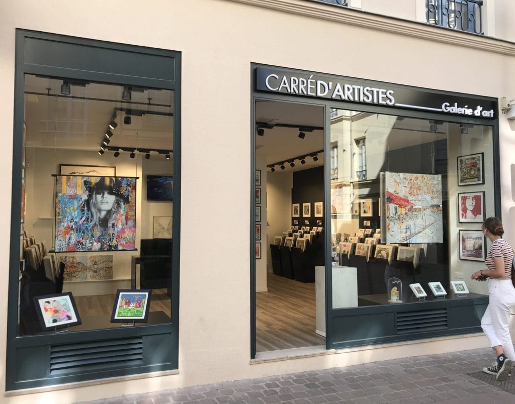 Carré d’artistes - galerie d'art vitrine