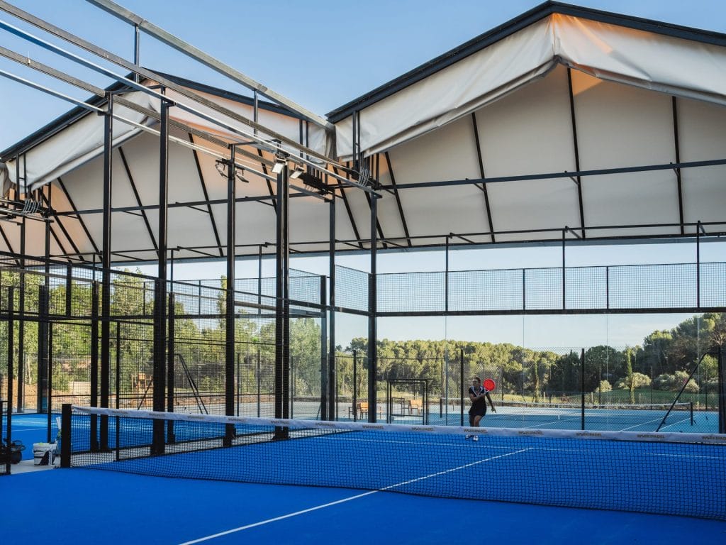 padel du setclub, club privé à aix-en-provence