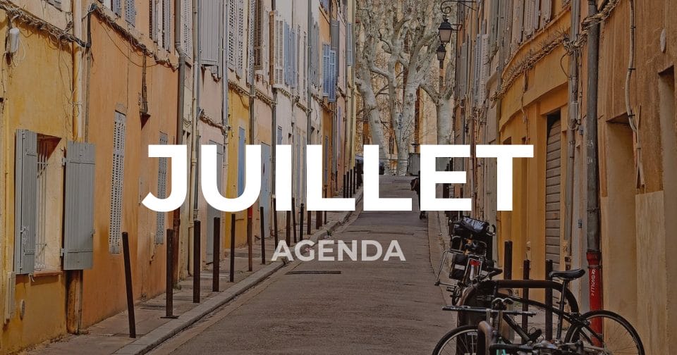 Agenda économique du mois de juillet